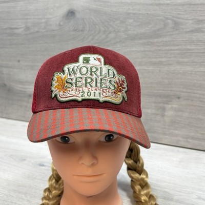 World Series 2011 MLB Fall Classics Baseball Snapback Red Cap