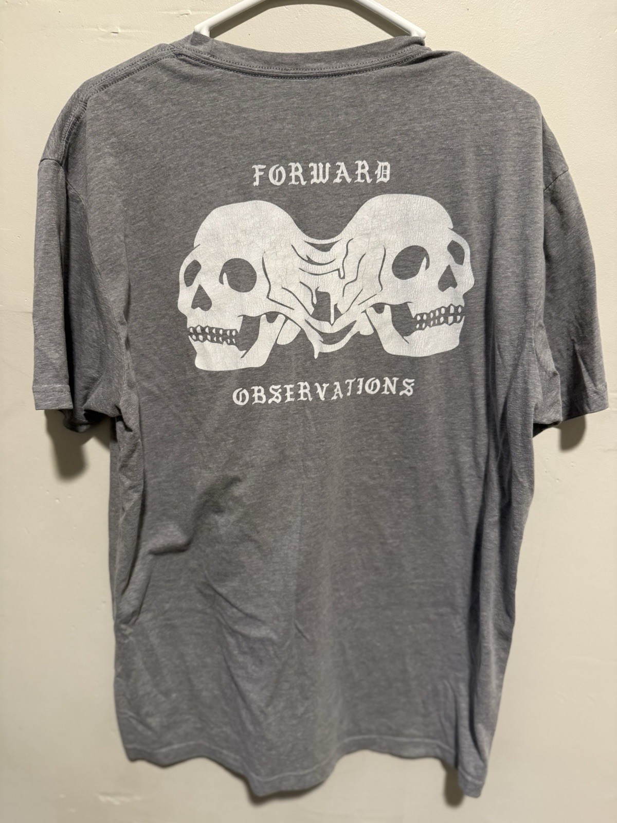 Forward Observations Group Gray Skull Graphic Cot… - image 4
