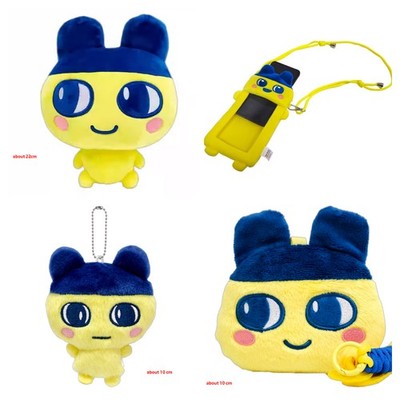 BANDAI Tamagotchi Stuffed toy Mametchi Plush Doll/Chain Doll/Earphones Phone Bag
