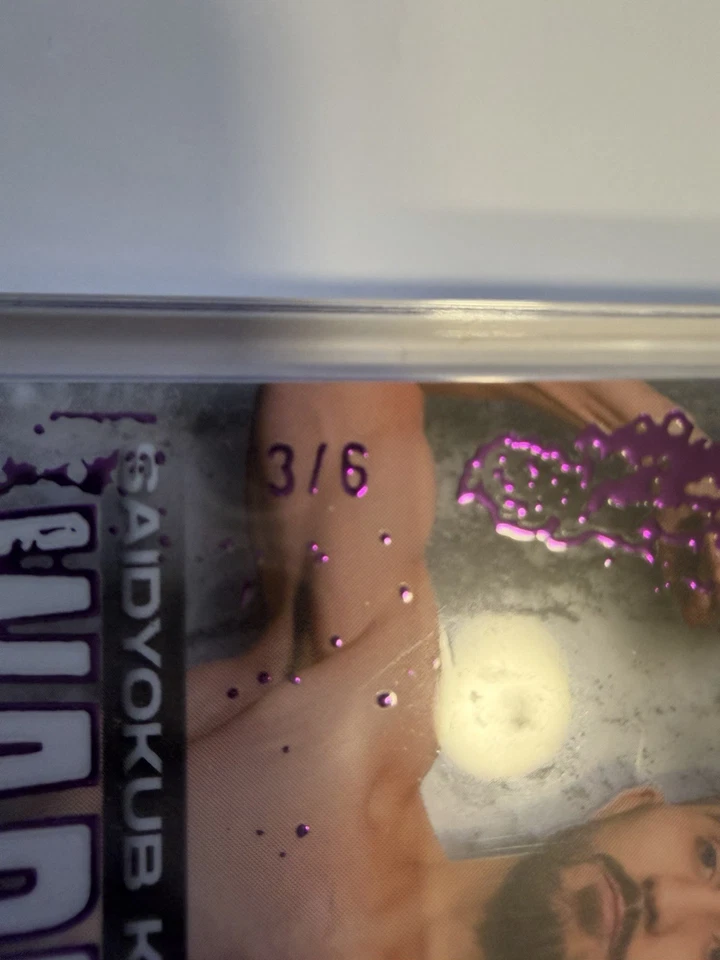 2025 Leaf Sports Heroes Warriors Saidyokub Kakhramonov 3/6 Auto 🔥🔥 - Image 3 of 3