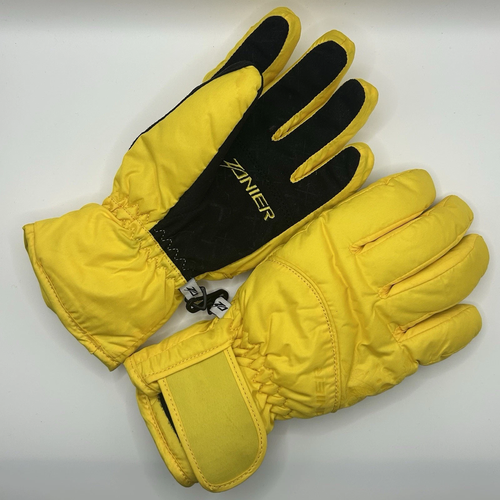 Zanier Women’s Size 7 M Primaloft Insulated Winter / Ski Gloves Yellow / Black