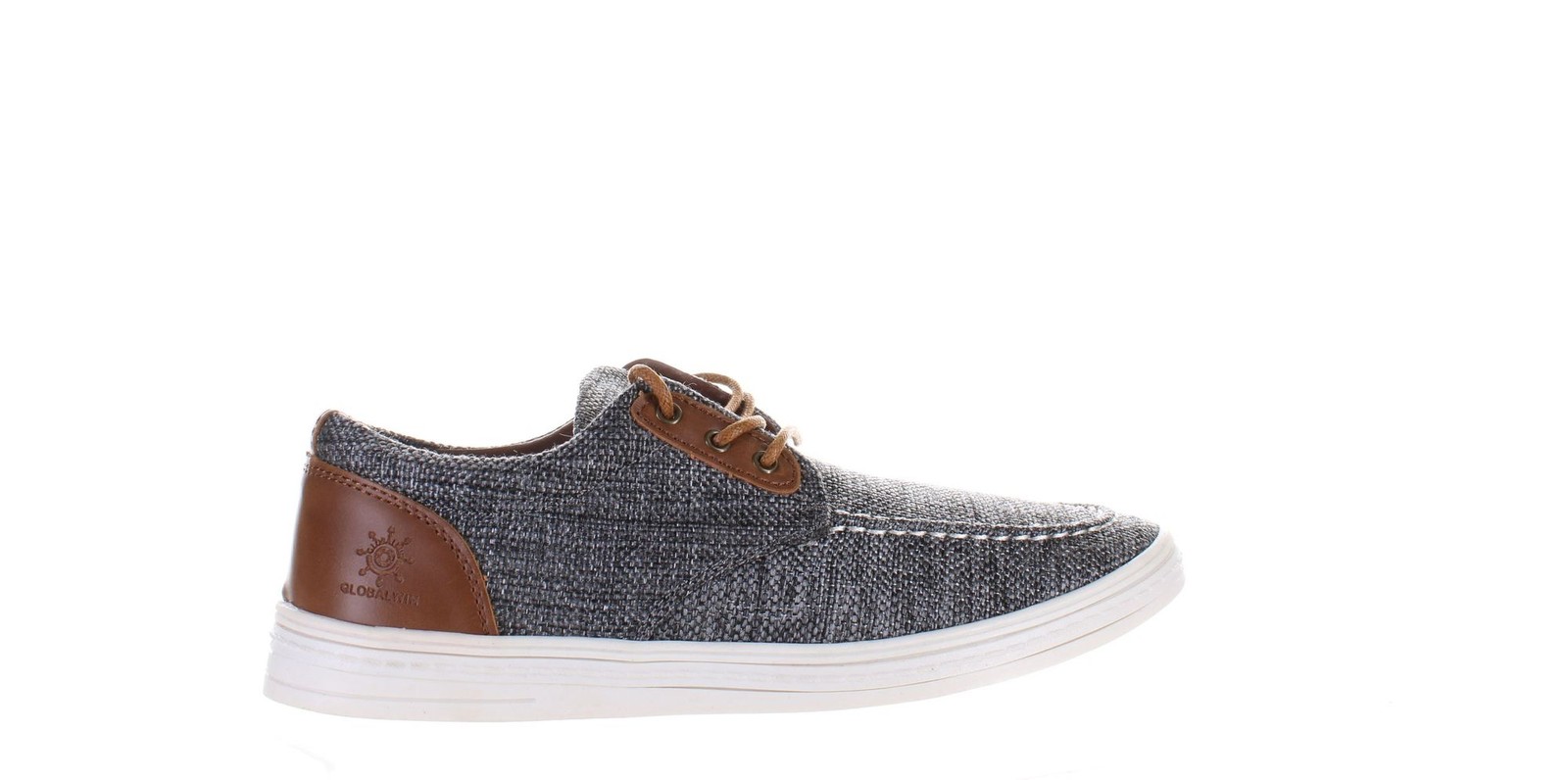 Men's Blue Boat Shoes Size 7.5 by Global Win (7719204)