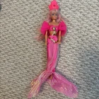 Mattel Barbie 10393 Vintage Fountain Mermaid Doll with Crown 1993