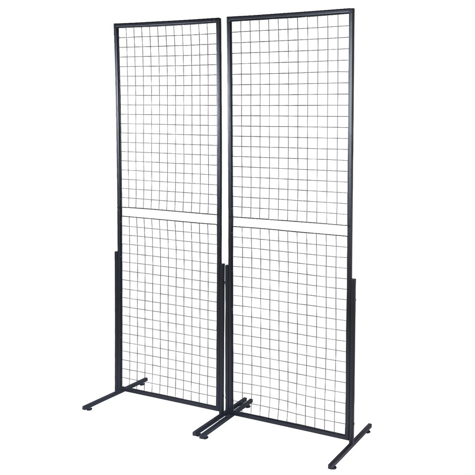 Grid Rack Church Uimoso 2' x 5.6' Grid Wall Panels Tower 2 Packs Wire Gridwall Display ...