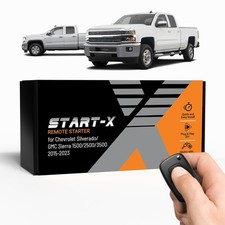 Start-X Remote Starter Kit for Chevy Silverado GMC Sierra 1500/2500/3500 2...
