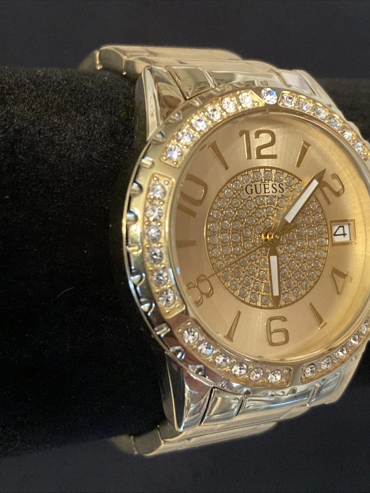 Reloj Mujer GUESS Tono Dorado U0779L2 Bisel Cristal Fecha Foto 2 de 4