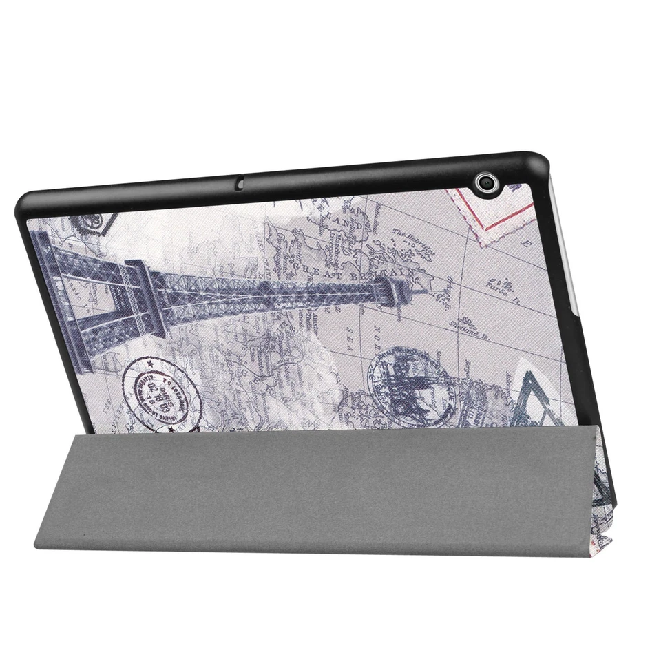 Custodia per Huawei Mediapad T3 10 9,6 Pollici Design Protezione Smart Ecopelle - Immagine 4 di 4