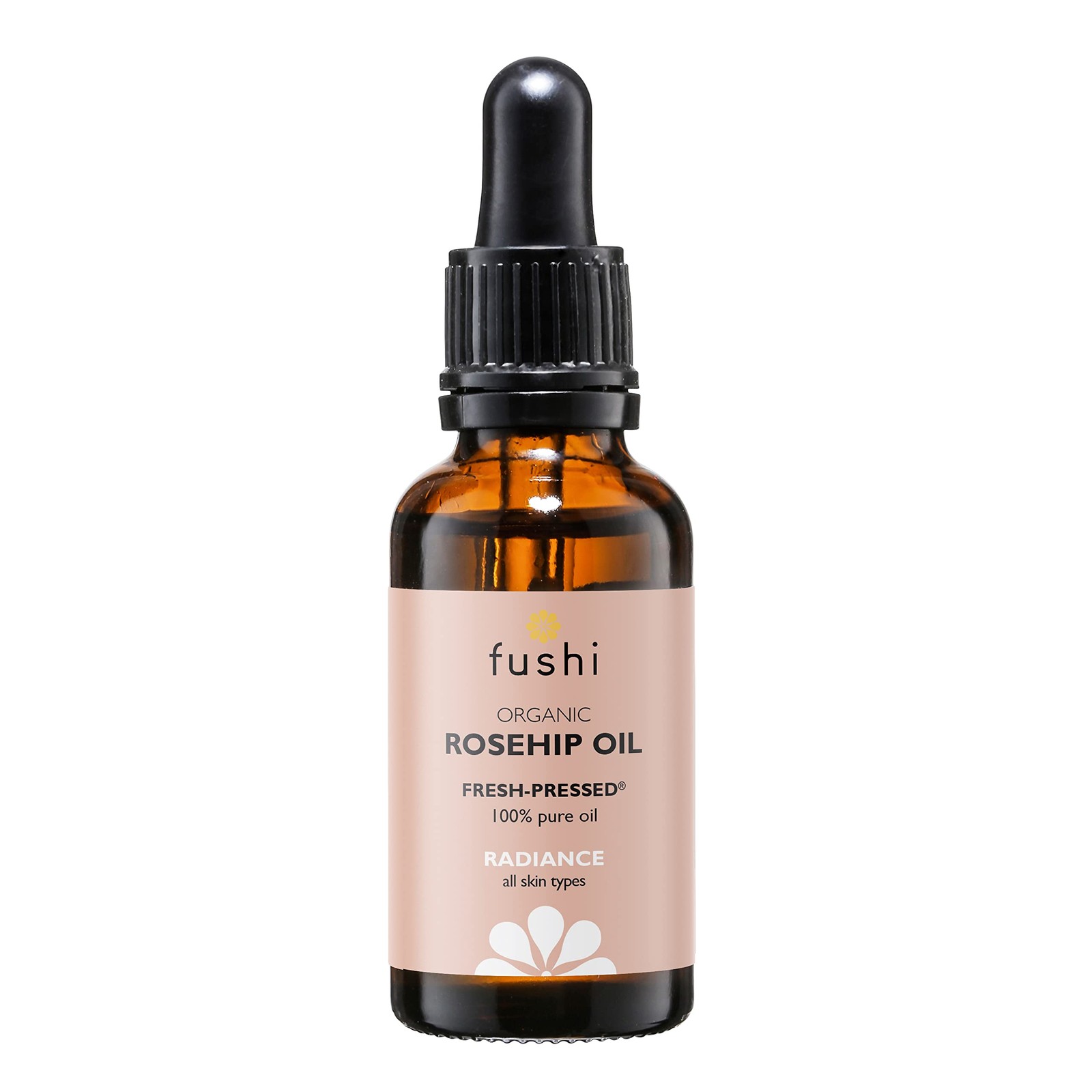 Fushi Organic Rosehip Seed Oil 30Ml Best For Scars, Fine Lines & Stretch Marks Min Vitamin E 18.3 Mcg/G Fresh-Pressed Ethical & Vegan Society Approved - Image 4