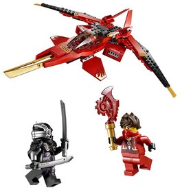 LEGO 70721 Kai Fighter (NEW SEALED BAGS + STICKER SHEET) Ninjago Rebooted no box