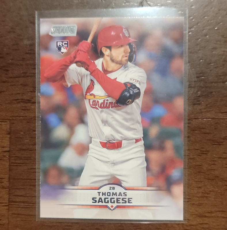 Topps 2025 Stadium Club Thomas Saggese St. Louis Cardinals RC #157 MLB
