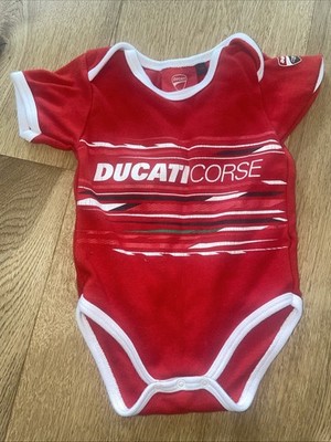 Ducati Kurzarmbody in Größe 68/6 Monate