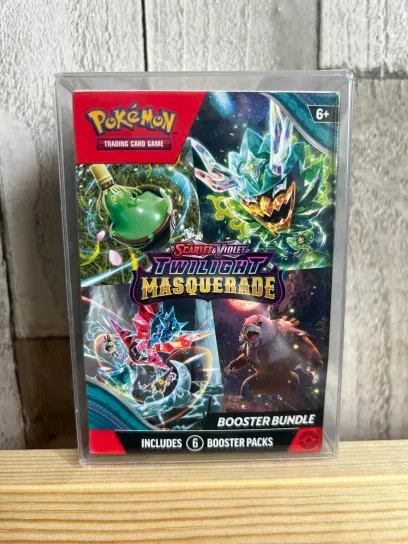 Pokémon TCG Twilight Masquerade Booster Bundle - Sealed & Mint Protective Case