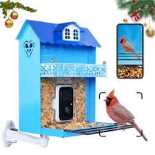 Smart Bird Feeder with Camera.Auto Capture Bird Videos & Bird Motion Detectio...