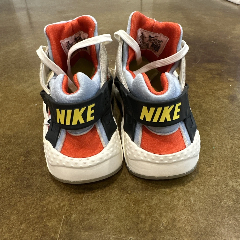 Niños Nike Huarache Run Yin Yang Azul Gris Rojo Negro DV2197-700 Talla 1Y 2021 Foto 2 de 4