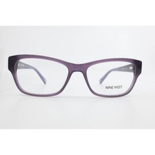 Nine West NW5082 535 Purple Snakeskin Cat Eye Eyeglass Frames 51-16-135