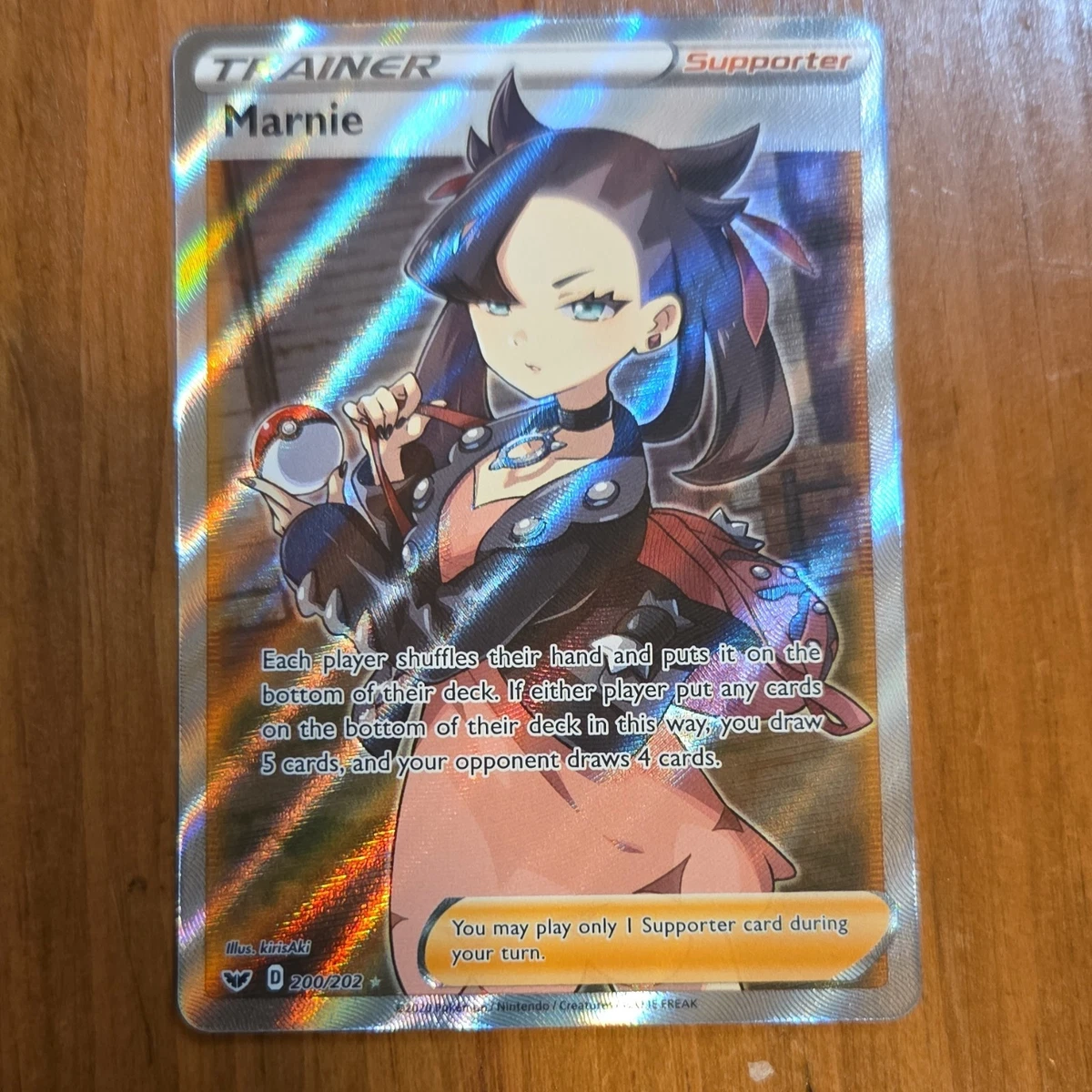 marnie pokemon card price 200/202 Shield Base Set Secret Rare Trainer #208 CGC Authenticated Pristine 10 Card Marnie 2020 Sword & Shield
