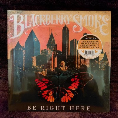 Blackberry Smoke   Be Right Here, Ltd. to 300, Red Lacewing, Vinyl LP #ae359