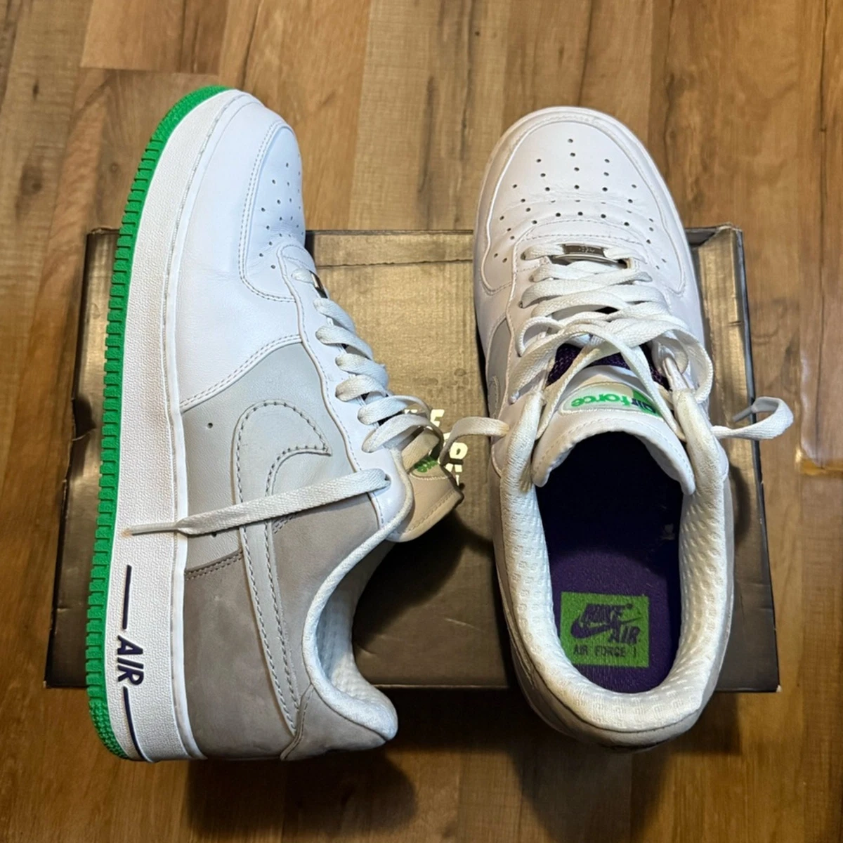 Nike Air Force Max White‎ Pine Green Basketball Shoes AR4095-104 Men\'s 18 Nike Air Force Max 19 TB Promo AR4095 302 | Mercari main image 4