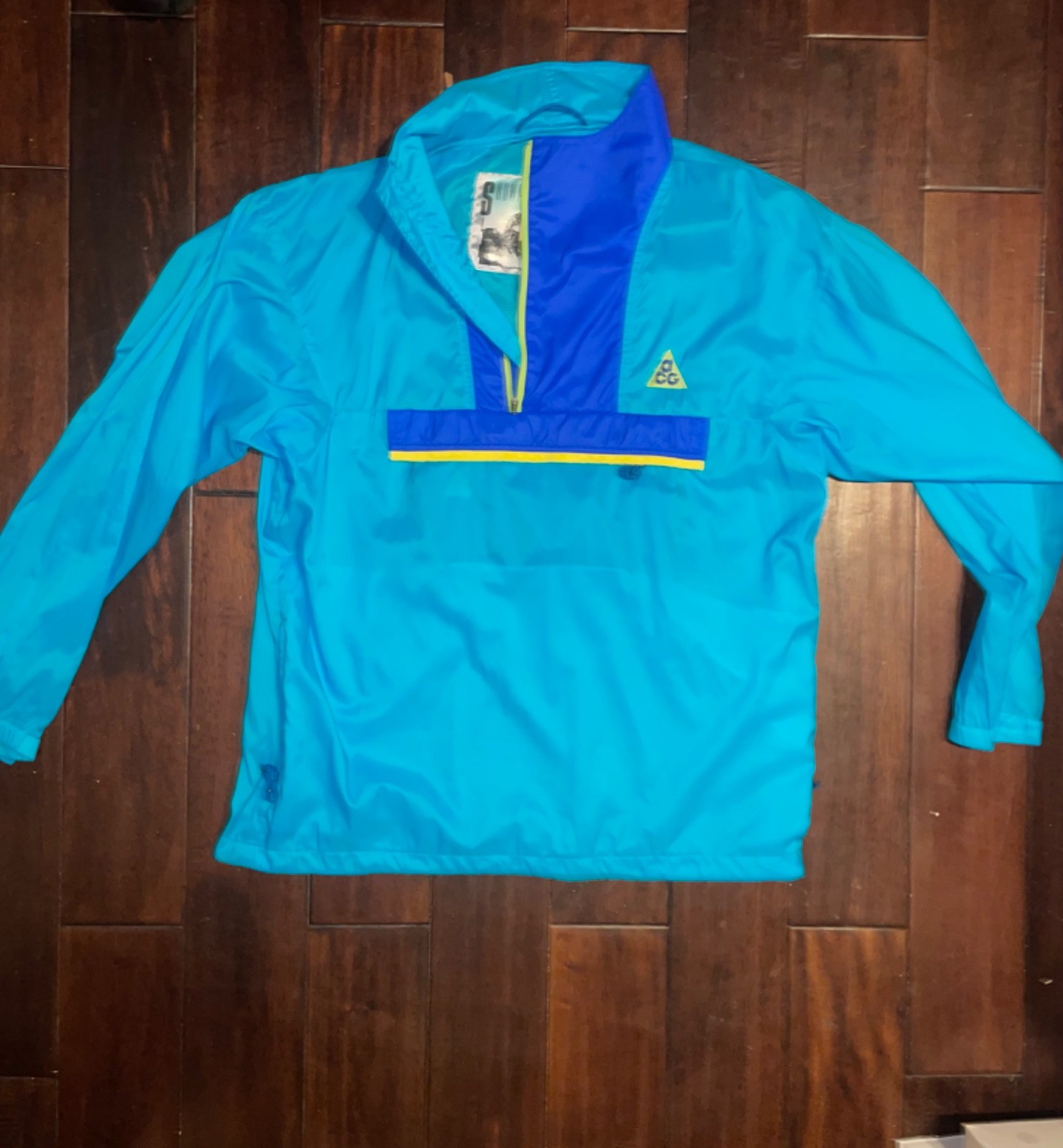 SACAI X NIKE Giacca a vento Nike ACG Snowpatch Spire retrò nuova con etichetta