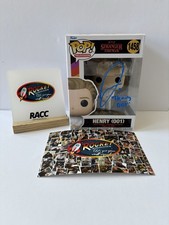 JAMIE CAMPBELL BOWER in-person signed autograph FUNKO POP STRANGER THINGS