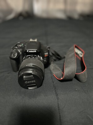 Canon EOS Rebel T6 18MP Digital Camera - Black