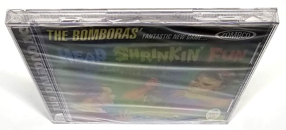 The Bomboras Head Shrinkin' Fun! CD 1998 *DGCD-25213 BMG Brand New Sealed - Image 3 of 4