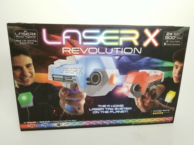 Laser X Revolution Blaster Laser Tag Gaming Set 2 Players for sale online | eBay