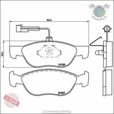 Kit Bremsbeläge Brembo Vorderachse für ALFA ROMEO SPIDER GTV 146 145 D