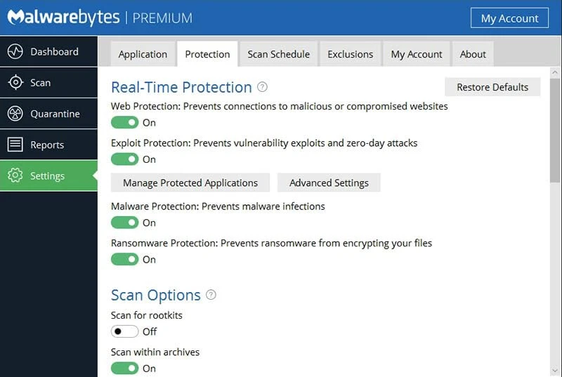 MALWAREBYTES PREMIUM PROTECTION 2025 3 DEVICE 1 YEAR DOWNLOAD KEY SAME DAY EMAIL - Image 3 of 4