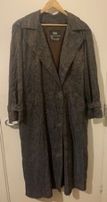 Vintage London Fog Trench Coat Lined Detachable Uk 16- Pit68, Length 130