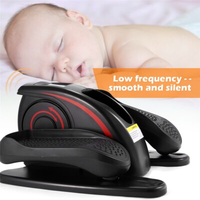 Under Desk Elliptical Pedal Exerciser Seated Elliptical Machines w