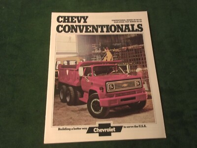 1981 CHEVY CHEVROLET CONVENTIONAL TRUCKS  DEALER SALES BROCHURE ~ #988
