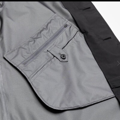 ジャケット・アウター THE NORTH FACE GTX Over Coat NP62130EX THE NORTH FACE GTX Overcoat & Bucket Hat L Asphalt Gray