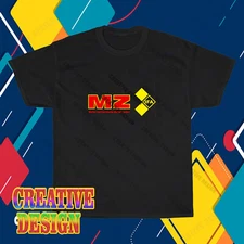 New MZ Motorrad Germany Motorcycles Logo T-Shirt Funny Size S to 5XL