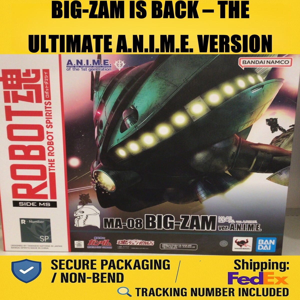ROBOT Spirits Big-Zam ver. A.N.I.M.E. Side MS Tamashii Web
