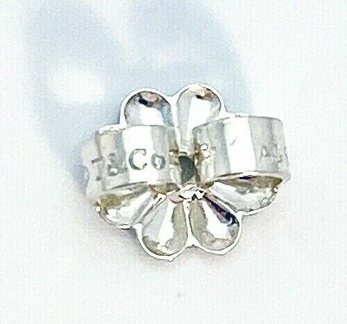 Tiffany & Co. Paloma Picasso Sterling Silver Olive Leaf Stud