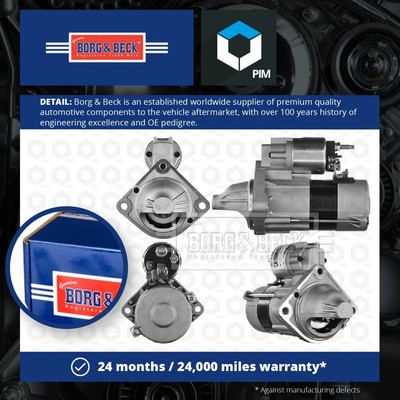 Starter Motor fits BMW 320 TD E46 2.0D 01 to 04 B&B 12417787354 Quality New