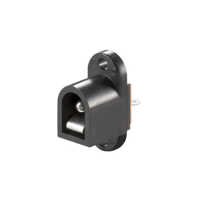 DC-Einbaubuchse 2,1x5,5mm | 2,5x5,5mm für Frontplatten | Hohlstecker Kupplung