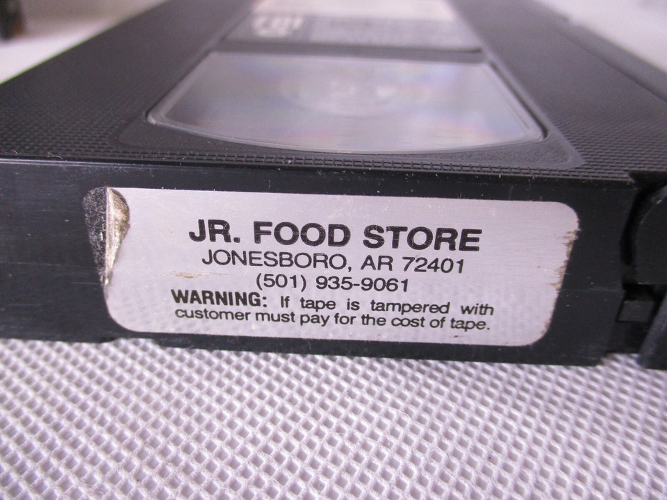 Pink Cadillac 1989 VHS Movie, Clint Eastwood, Jr Food Store Jonesboro