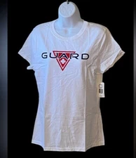 TYR Womens Lifeguard Guard Short Sleeve Tee Tshirt White Size Medium