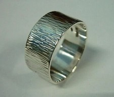 Solid 925 Sterling Silver Band Ring Statement Ring Handmade Ring All Size