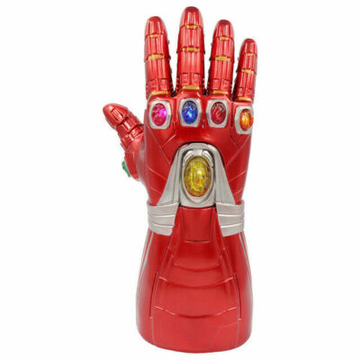 Iron Man Infinity Gauntlet LED Gloves Thanos Avengers Endgame