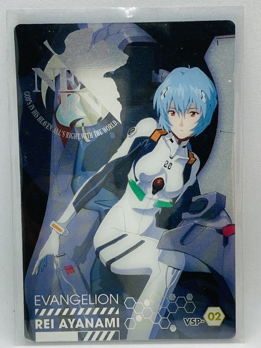 Neon Genesis Evangelion Rei Ayanami Trading Card VSP-02 Made in