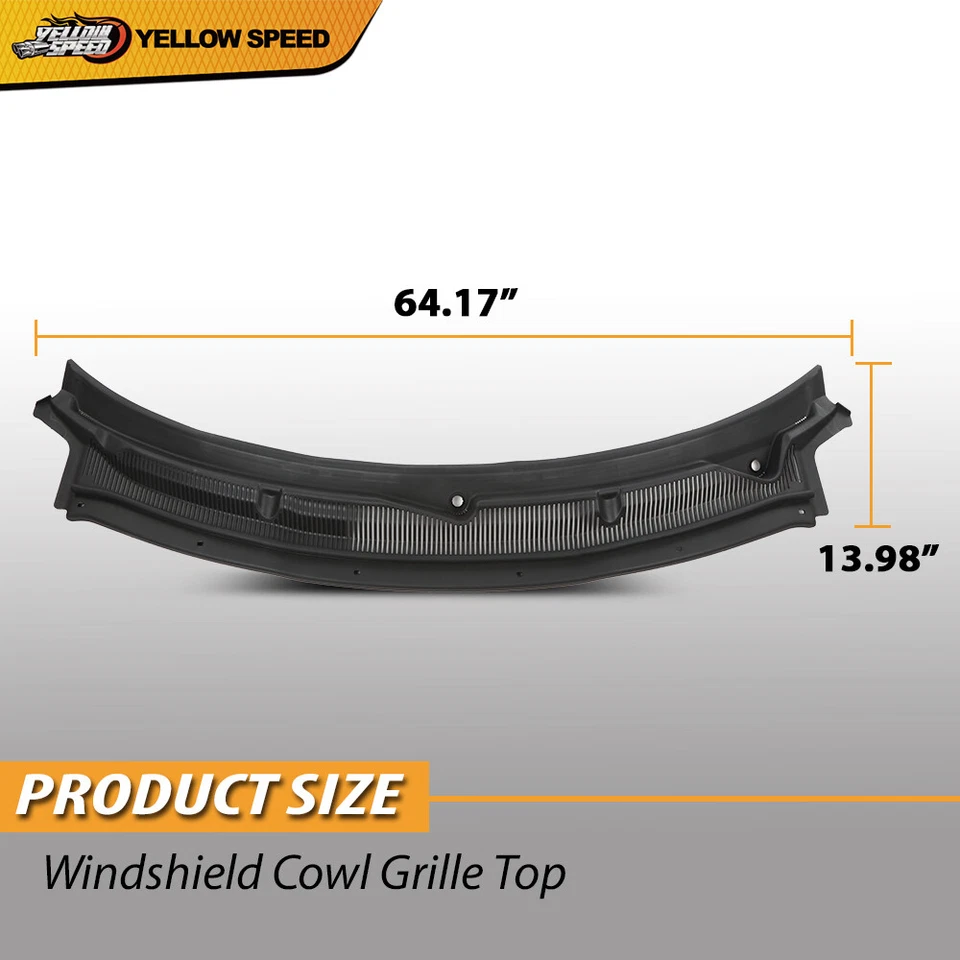 Fit For 2011-2019  Ford Explorer BB5Z78022A68AA Windshield Cowl Grille Top - Image 3 of 4