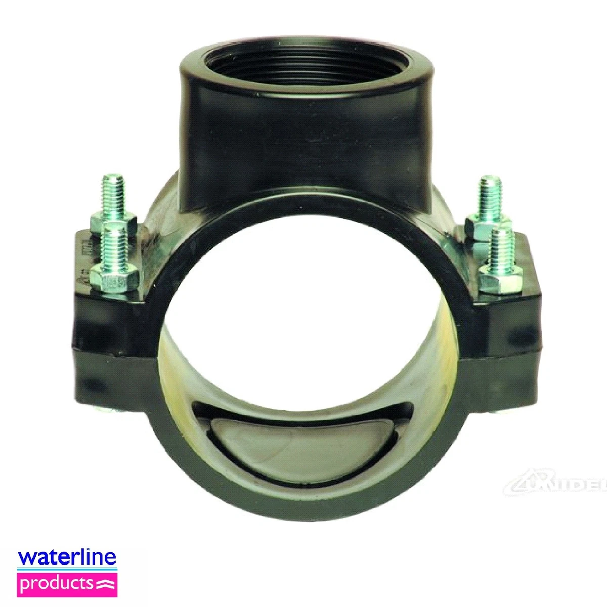 Single Reinforced Clamp Saddle for Blue Water MDPE Alkathene Pipe