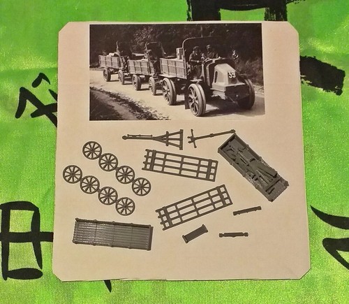 Kit maqueta para montar y pintar - Vehículo militar. Convoy Latil TAR - 1/72. - Imagen 4 de 5