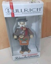 Original Ullrich Kunsthandwerk aus dem Erzgebirge R&auml;uchermann neu