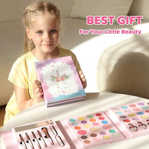 Kids Makeup Kit for Girl, Washable Real Makeup for Kids, Safe & Non-Toxic - Picture 6 of 7