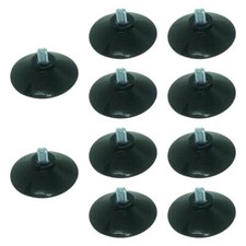10x M6 Diameter Lightweight Professional Screw Suction Cup for Home Glass