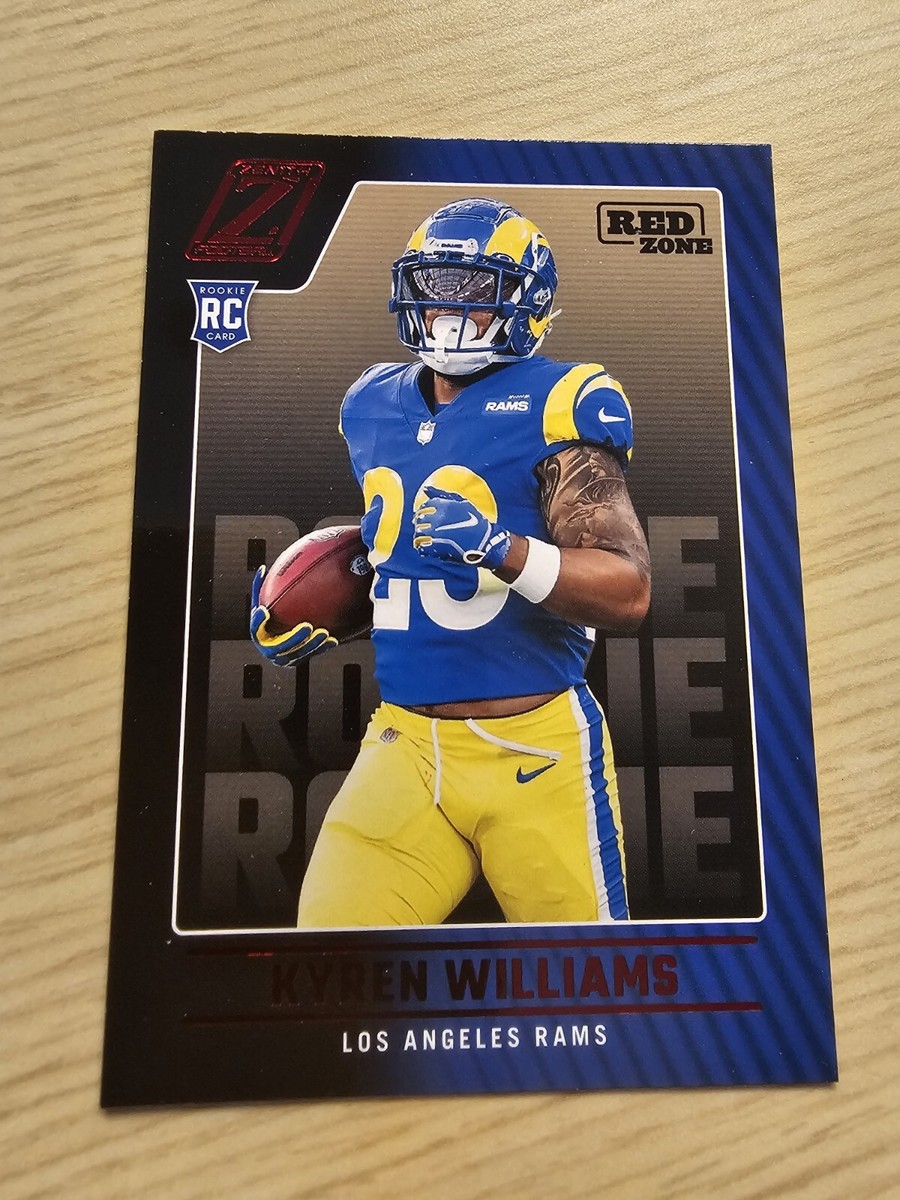 2022 Panini Zenith Red Zone #181 Kyren Williams RC Los Angeles